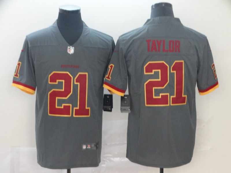 Men Washington Redskins #21 Taylor Grey Nike Vapor Untouchable Limited NFL Jersey->new orleans saints->NFL Jersey